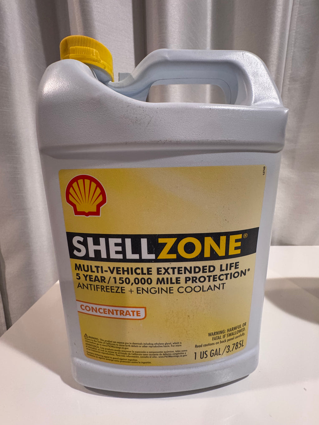 SHELLZONE MULTI VEHICLE EXTENDED LIFE CONCENTRATE ANTIFREEZE COOLANT