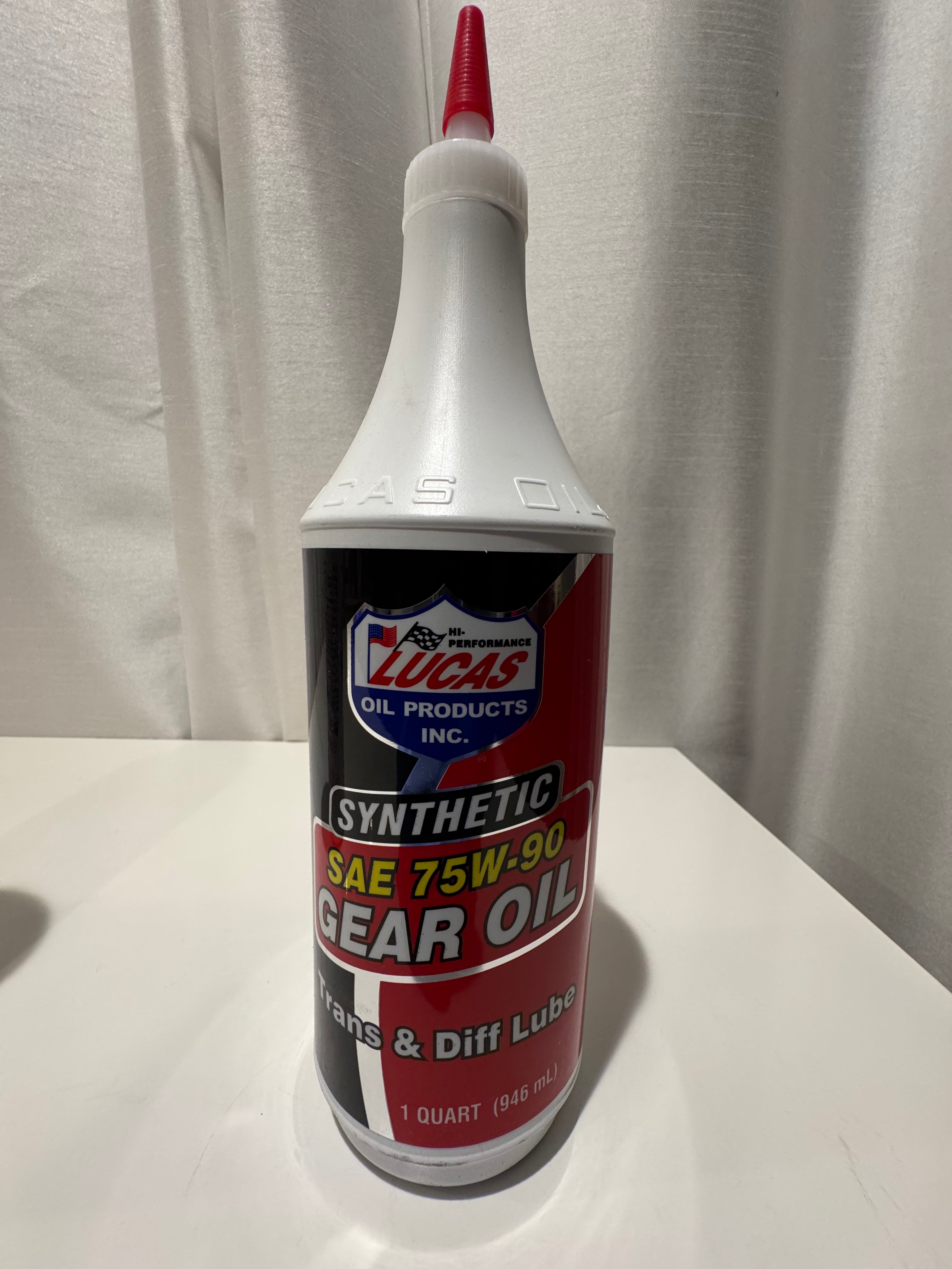 LUCAS SYNTHETIC 75W-90 GEAR OIL