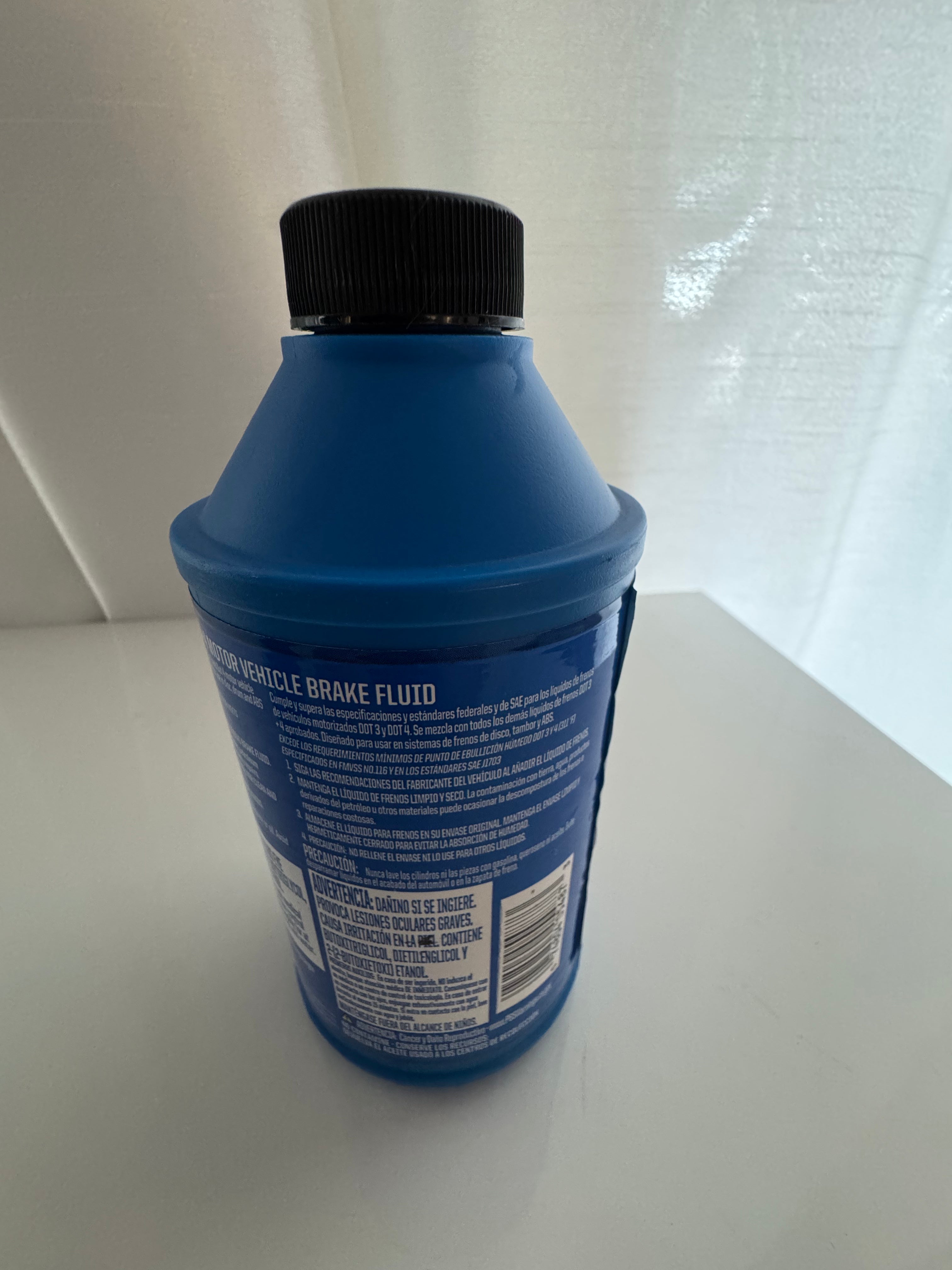 PEAK SYNTHETIC BRAKE FLUID DOT 3+4 OZ BOTTLE