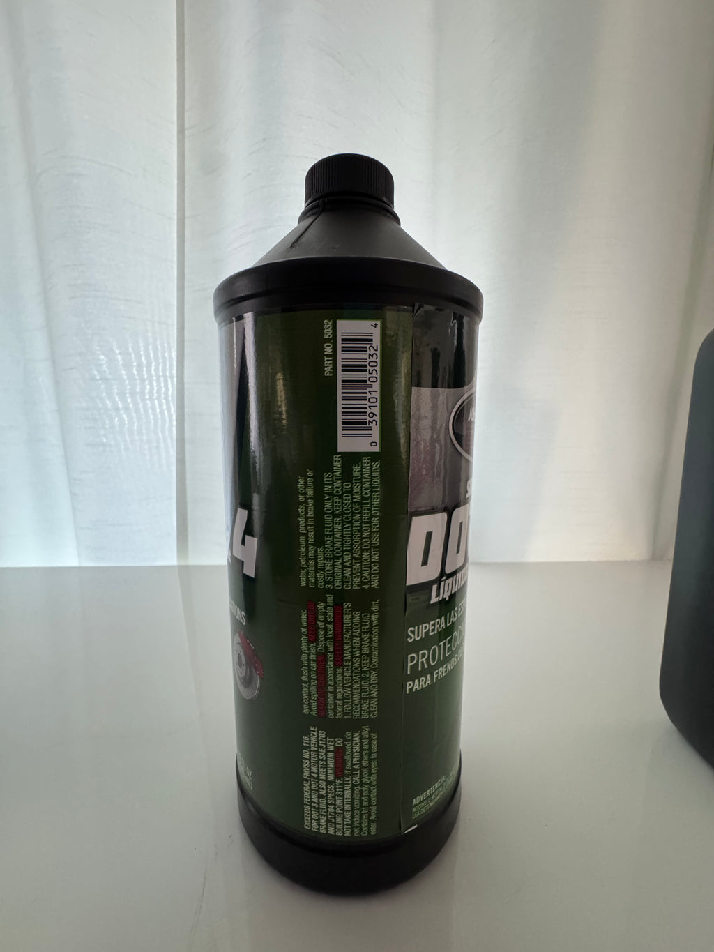 JOHNSEN'S SYNTHETIC BRAKE FLUID DOT 3+4 1L