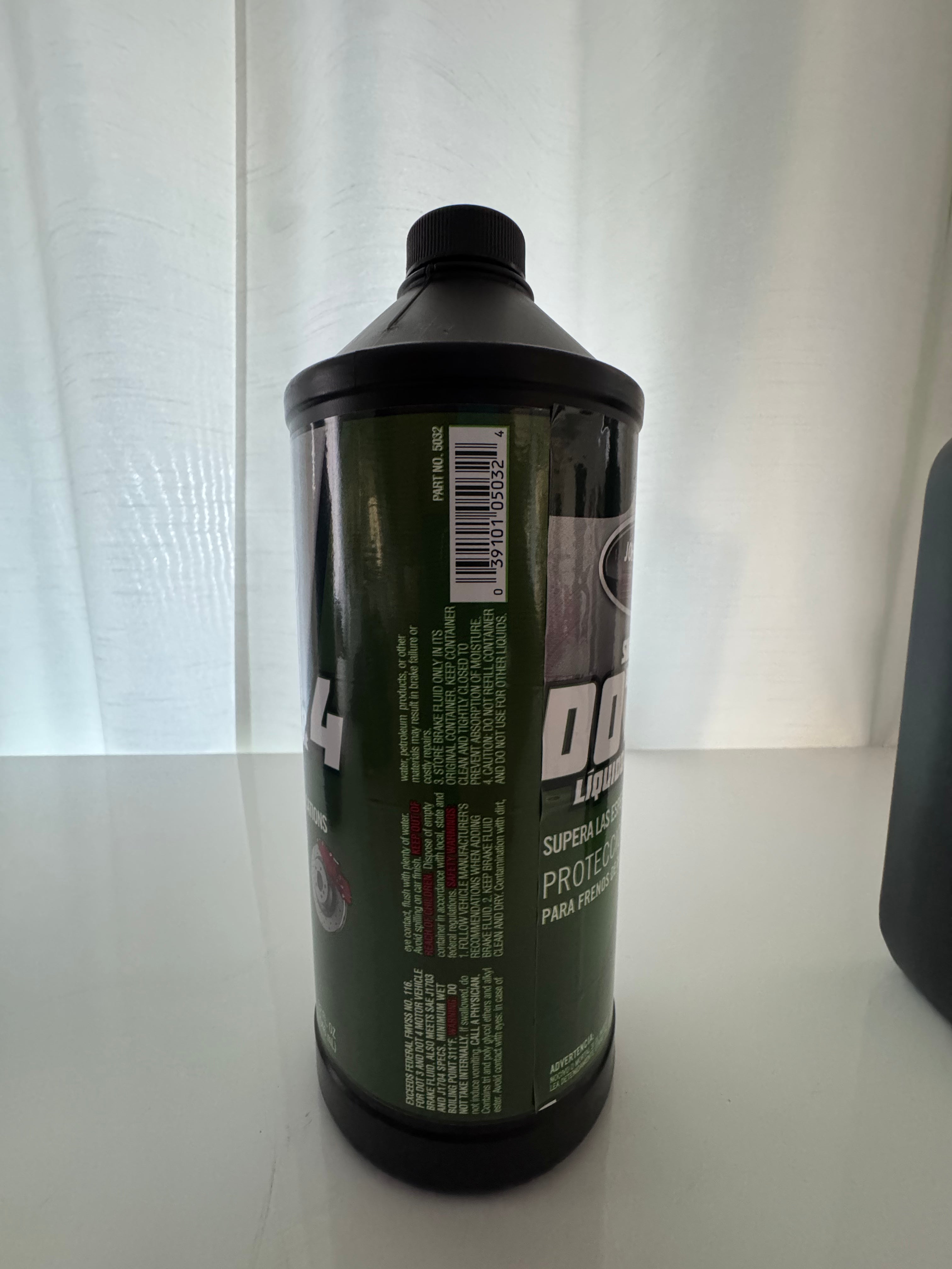 JOHNSEN'S SYNTHETIC BRAKE FLUID DOT 3+4 1L