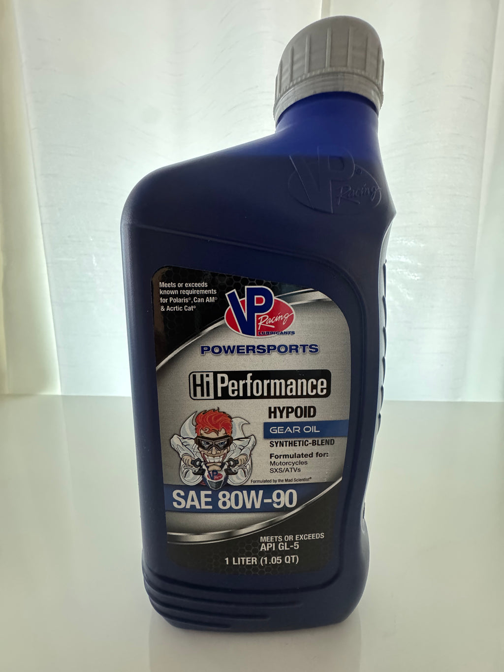 VP RACING HYPOID 80W-90 GEAR OIL 1L