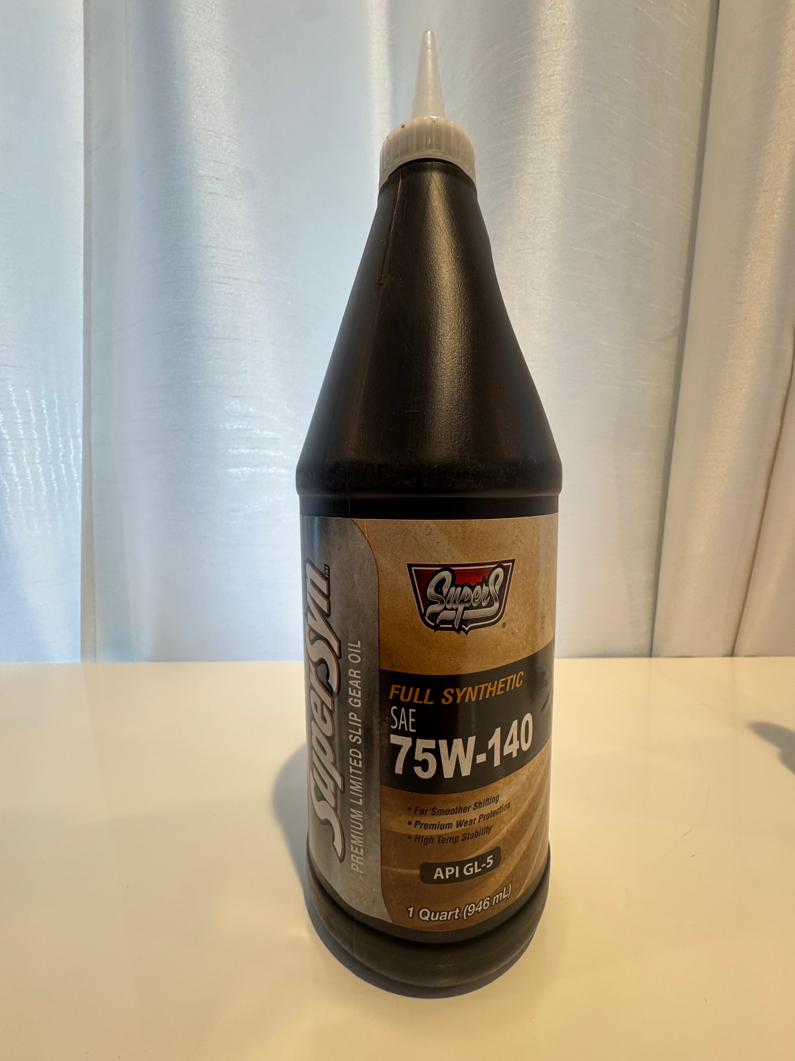 SUPER S FULL SYNTHETIC 75W-140 GEAR OIL
