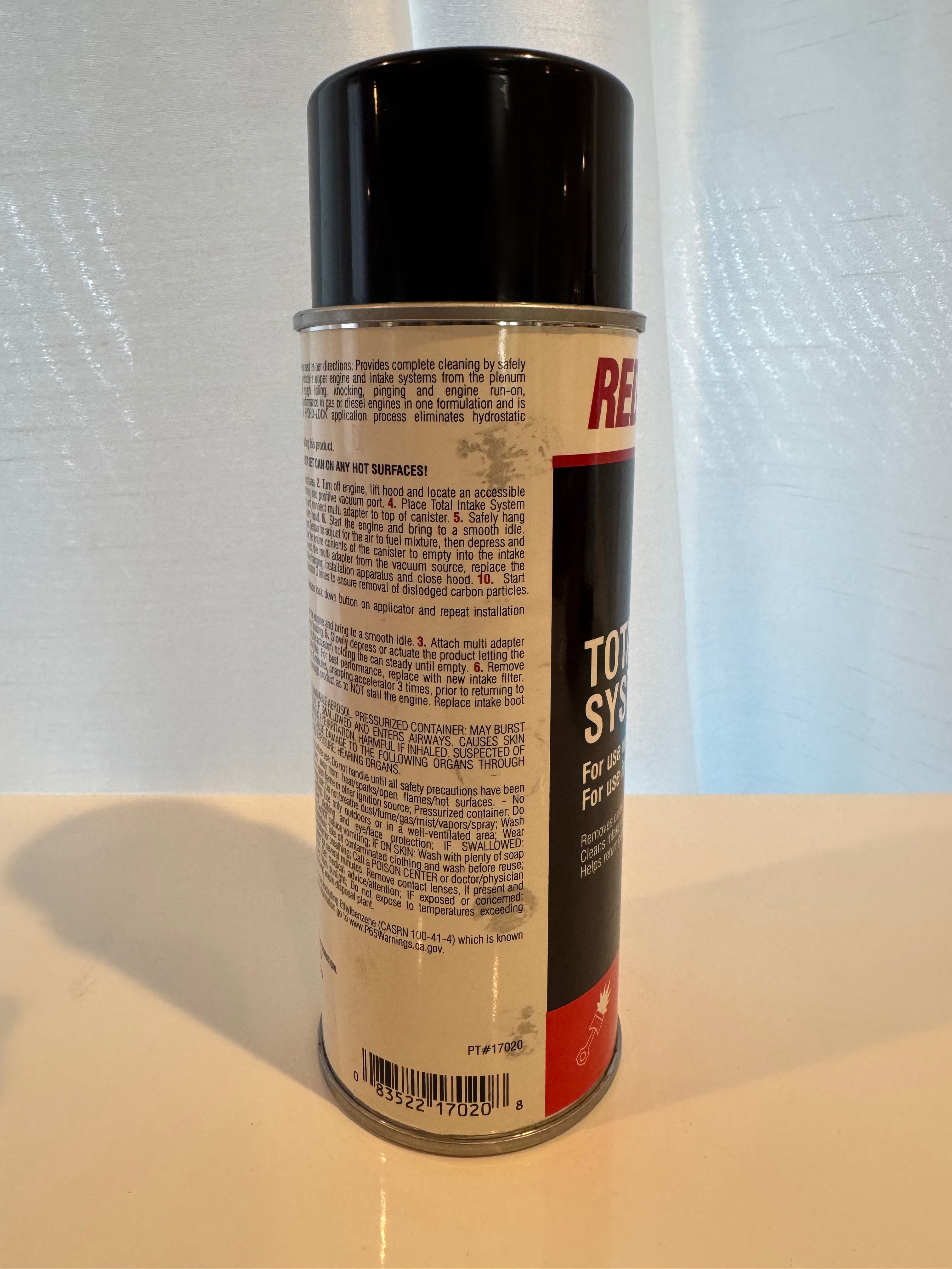 RED LINE TOTAL INTAKE SYSTEM CLEANER