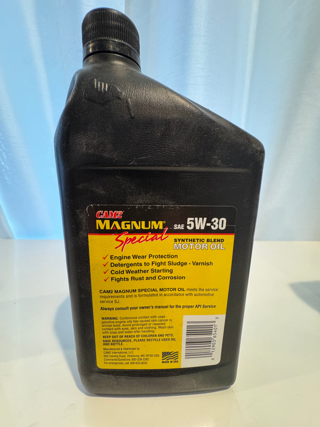 CAM 2 MAGNUM SYNTHETIC BLEND 5W-30 MOTOR OIL