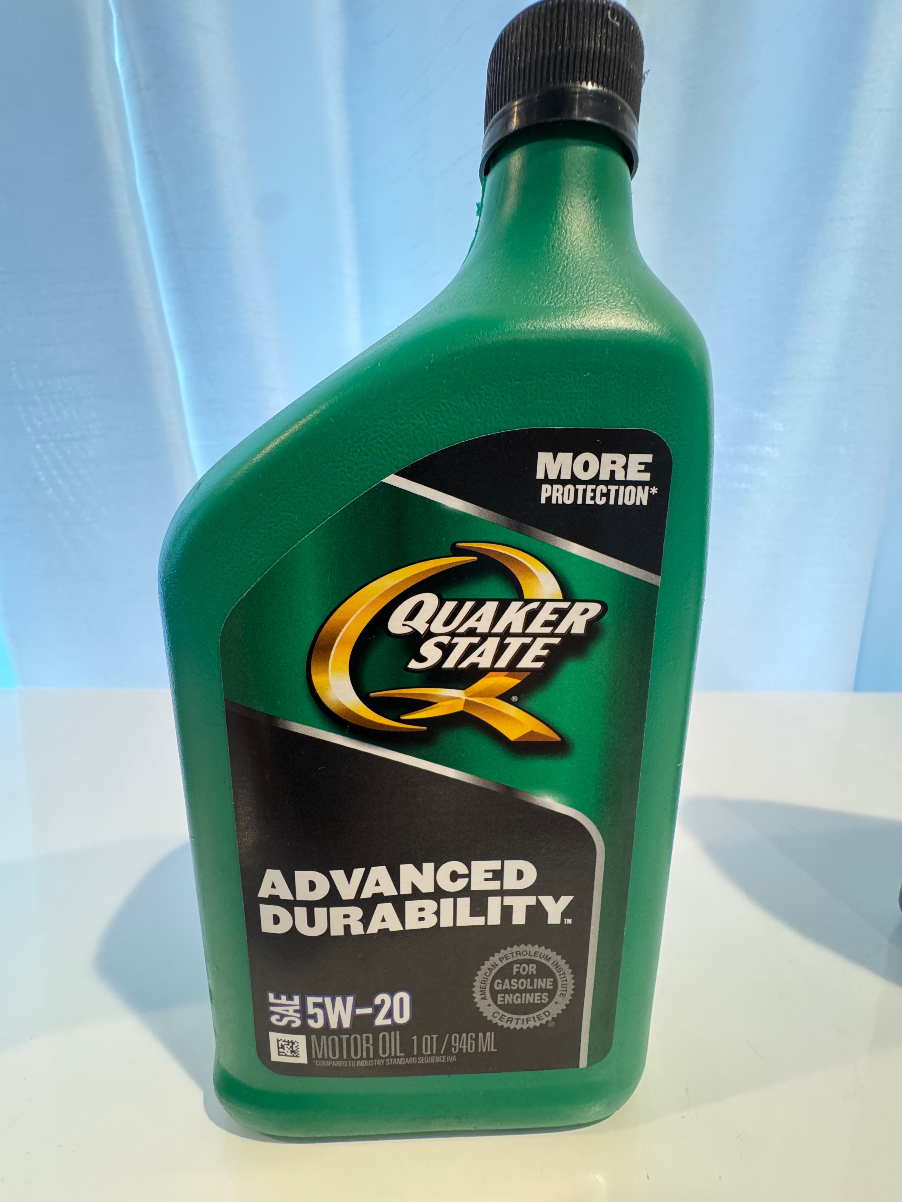 QUAKER STATE ADVANCED DURABILITY 5W-20 MOTOR OIL 1L