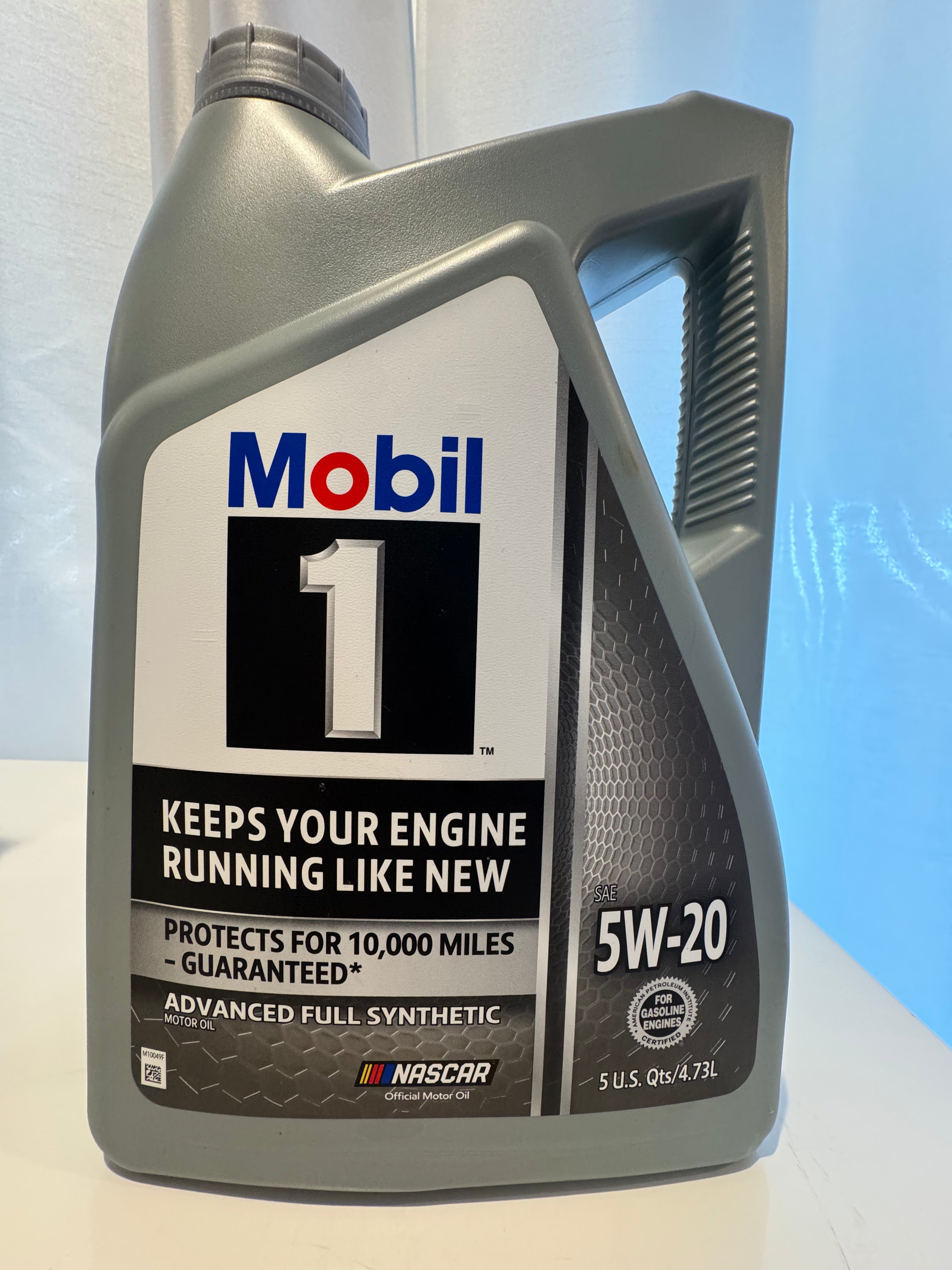 MOBIL 1 ADVANCED FULL SYNTHETIC 5W-20 MOTOR OIL 5L