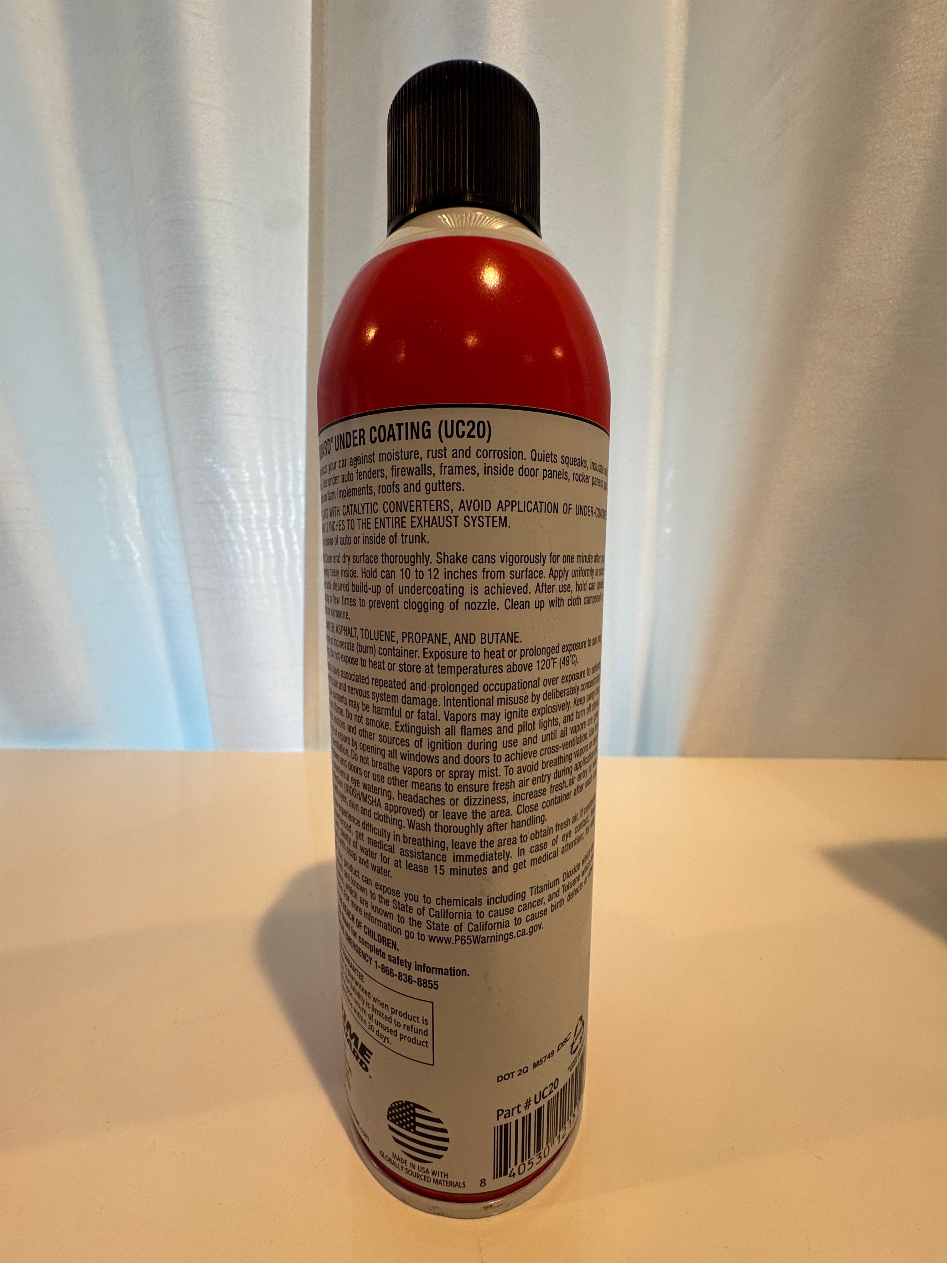 PRIME GUARD RUBBERIZED UNDERCOATING SPRAY CAN