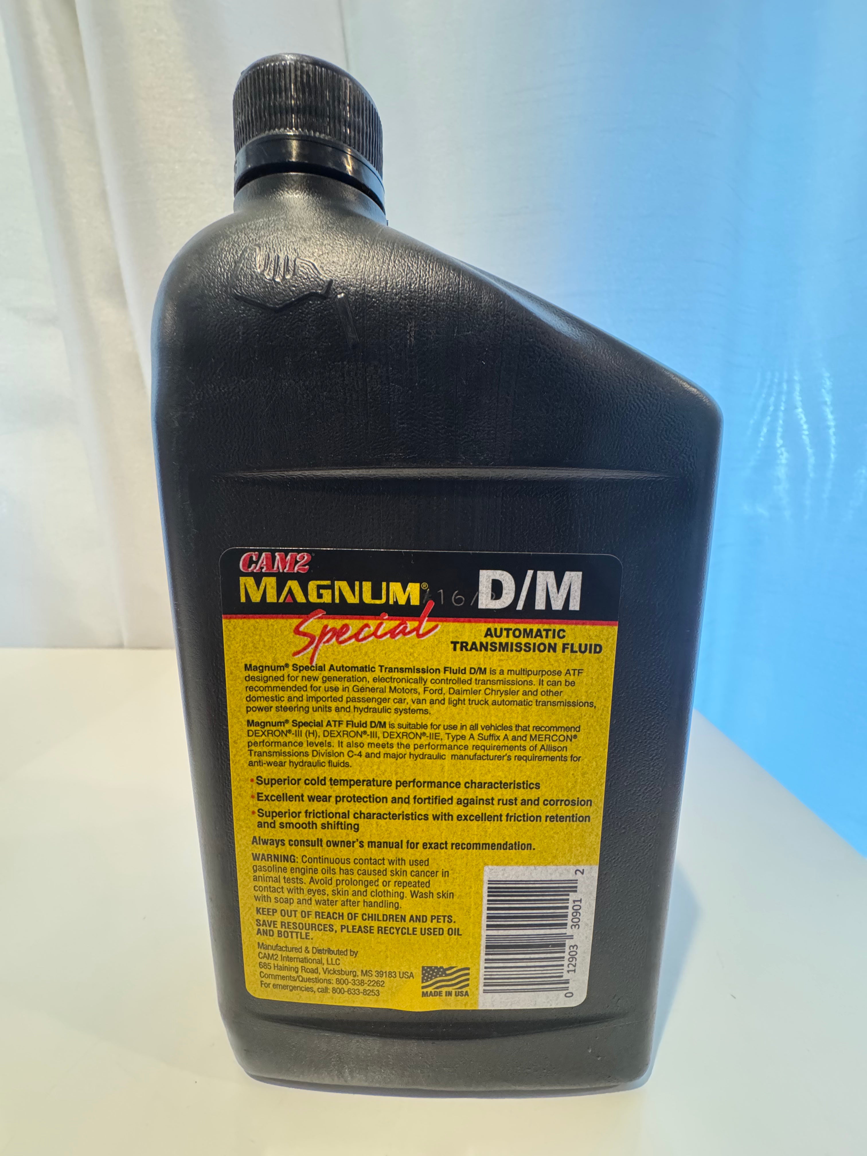 CAM 2 MAGNUM SPECIAL D/M AUTOMATIC TRANSMISSION FLUID 1L