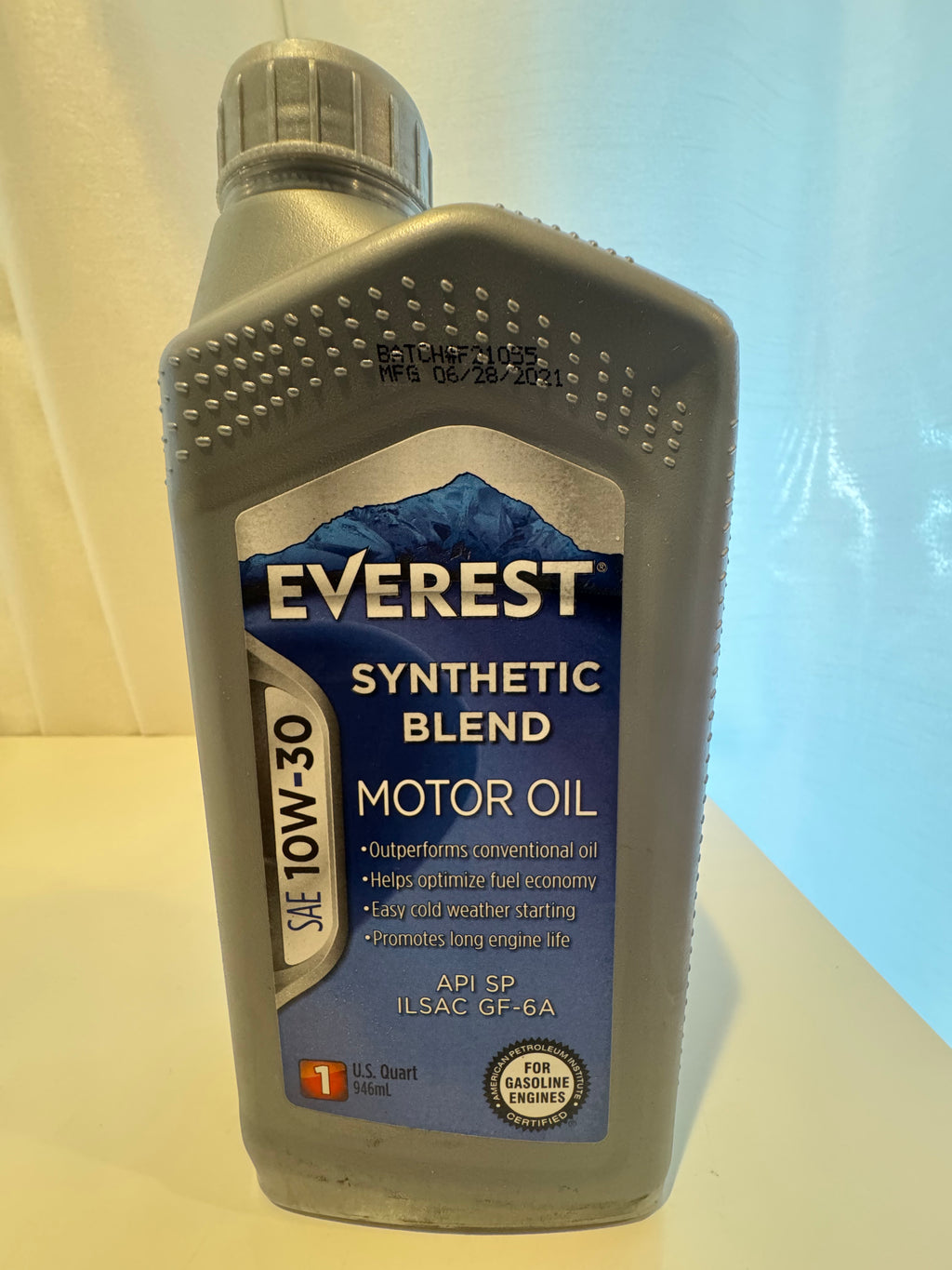 EVEREST SYNTHETIC BLEND 10W-30 MOTOR OIL 1L